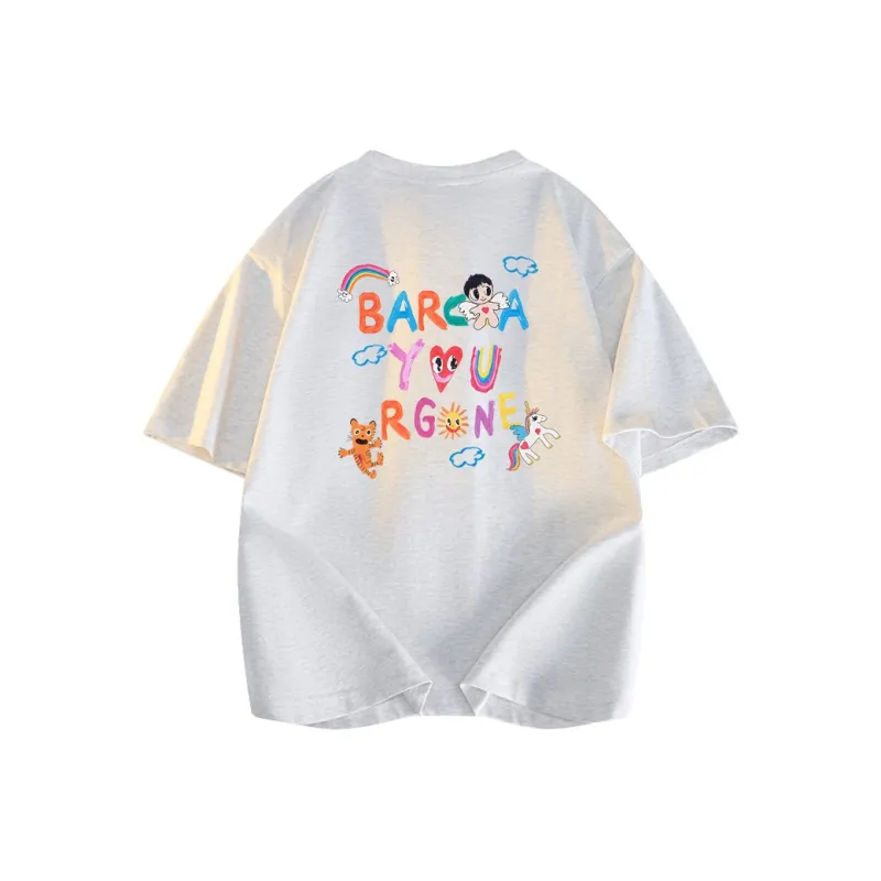 FCB ARCELONA T Shirts Unisex-4