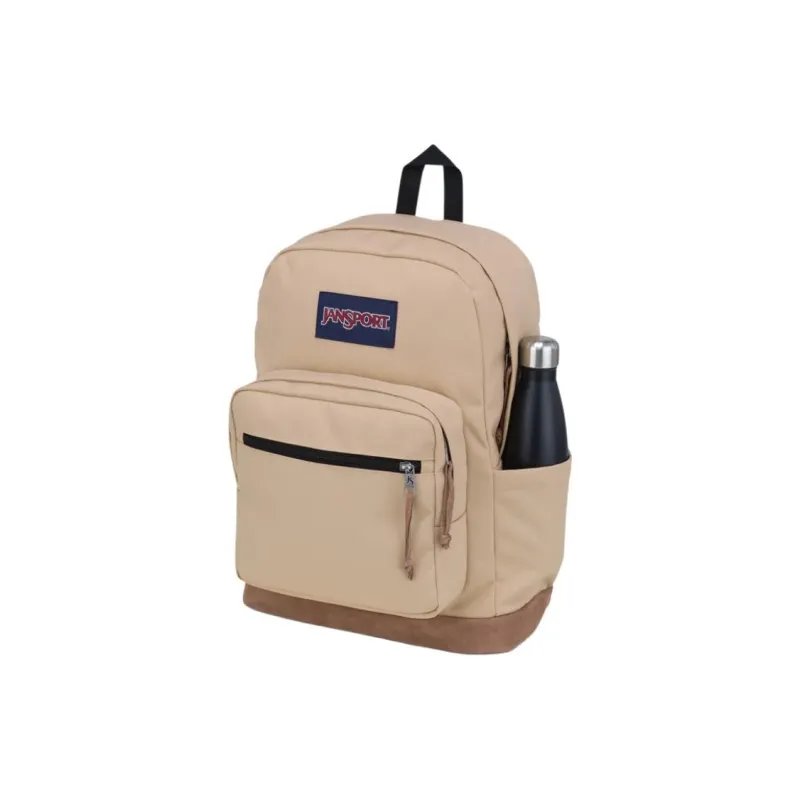 JanSport Suede Backpack Unisex Earth Yellow-3