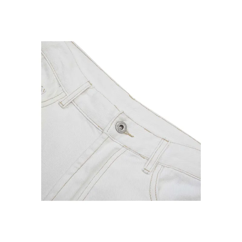 F.K.V.A Jeans Unisex White-5