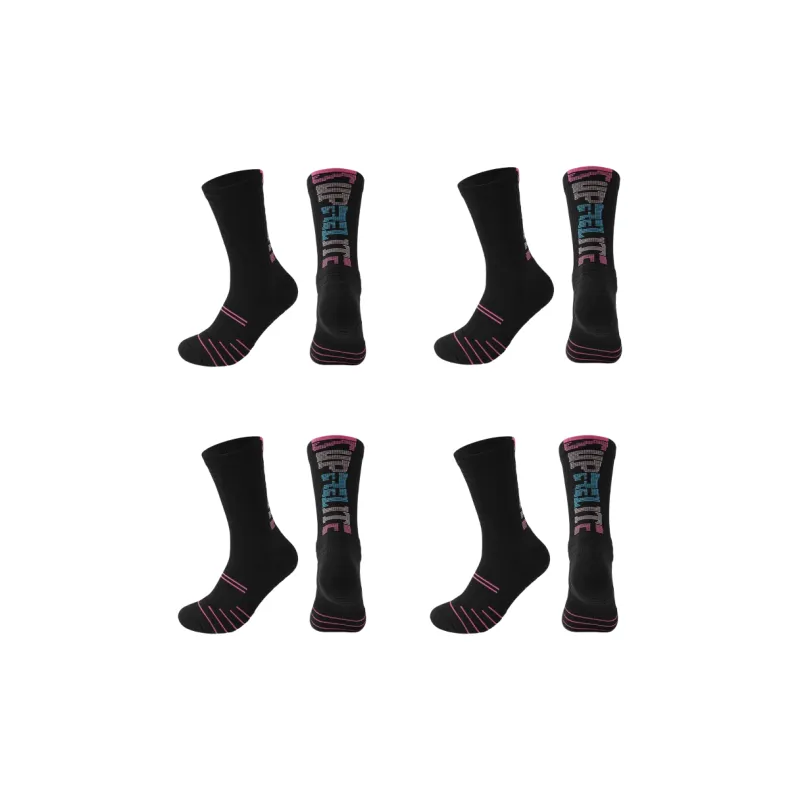 Gentle Welcome Basketball Socks Men's 4 Pack-9