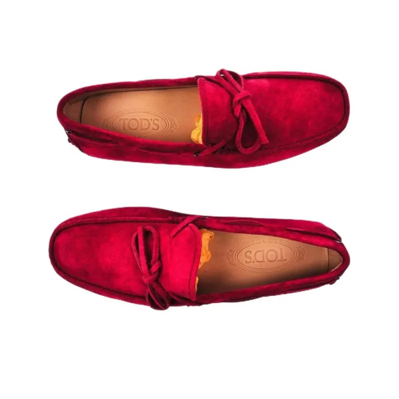 TOD'S Gommino Loafers Men's Purple-3
