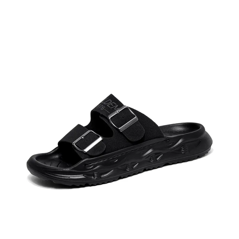Grumpy Ram Slip Resistant Odor Resistant Abrasion Resistant Slide Slippers Men's-10