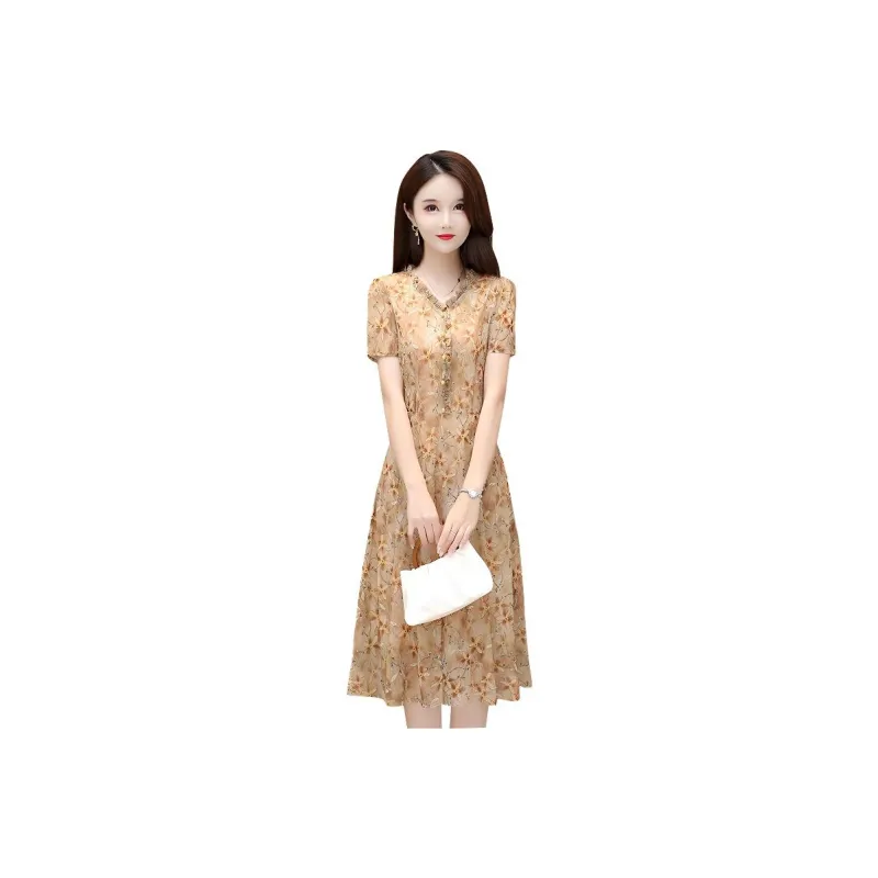 The Temptation Of The Muse Short Sleeved Dress Women's-4