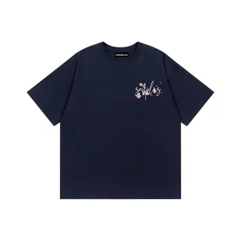 SOIE T-Shirts Unisex Navy Blue