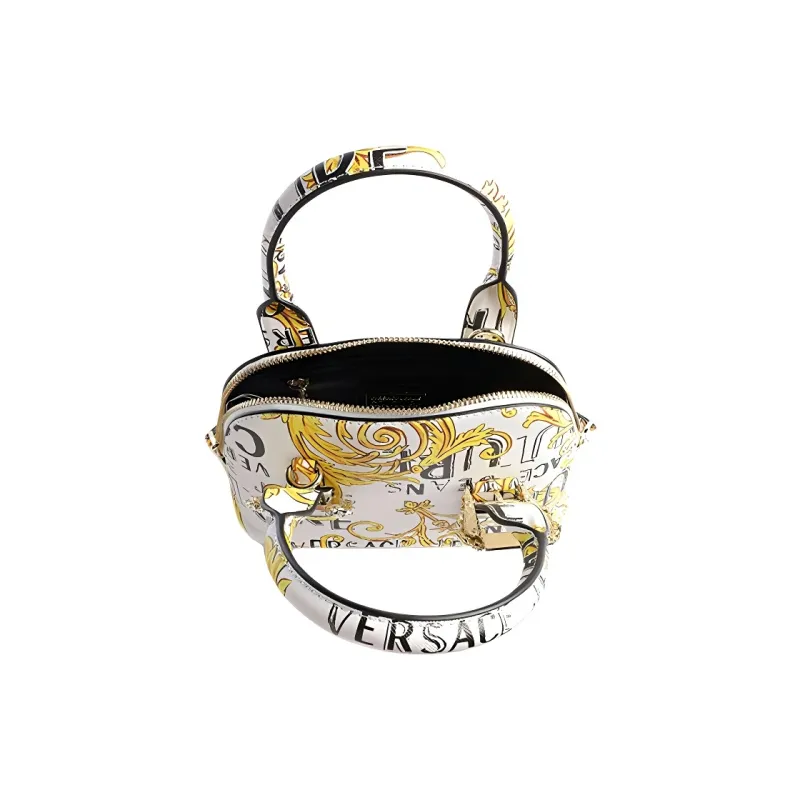 VERSACE JEANS COUTURE PU Shoulder Bag, Crossbody Bag, Handbag Women's White-2