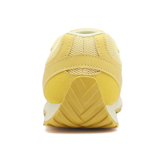 RENBEN Breathable And Lightweight Low Top Casual Shoes Women's Yellow-4