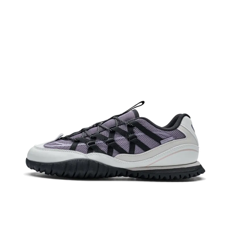 Kappa Anti Slip Wear Resistant Low Top Running Shoes Women's Purple Black-0
