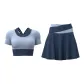[Shorts Set]Gray Lake Blue+Sperm Whale Blue