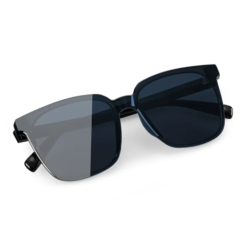ENFANTIN TR/Memory Plastic Square Sunglasses Unisex-1