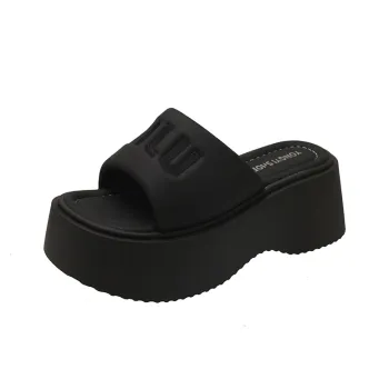 AFJI Rubber Sole Slip Resistant Slide Slippers Women's