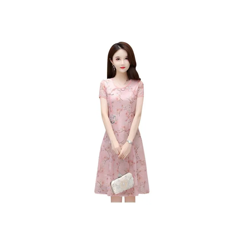 The Temptation Of The Muse Short Sleeved Dress Women's-3