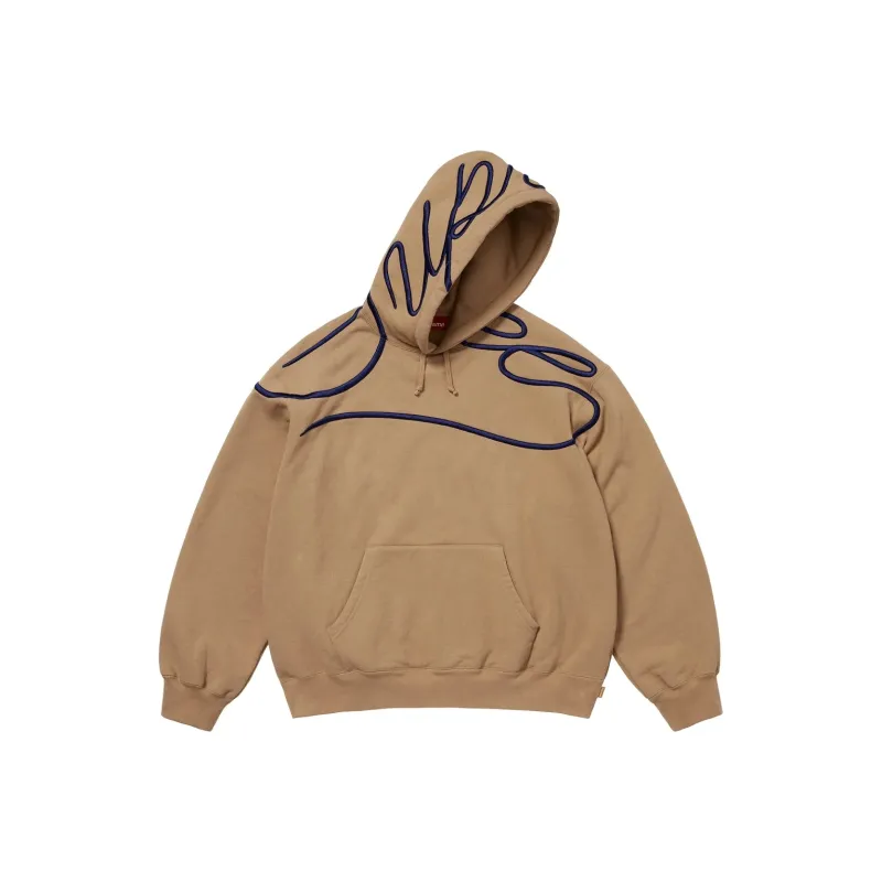 Supreme Shoulder Script Hooded Sweatshirt-1