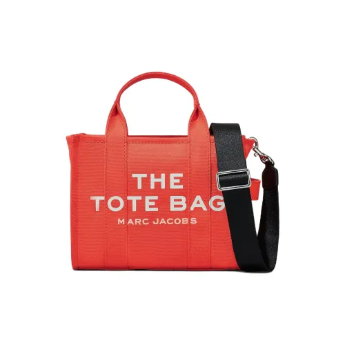 MARC JACOBS Cotton Canvas Tote Bag, Shopping Bag, Shoulder Bag, Handbag Trumpets Women's Orange