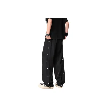 CRUSH KEY Casual Pants Unisex Black