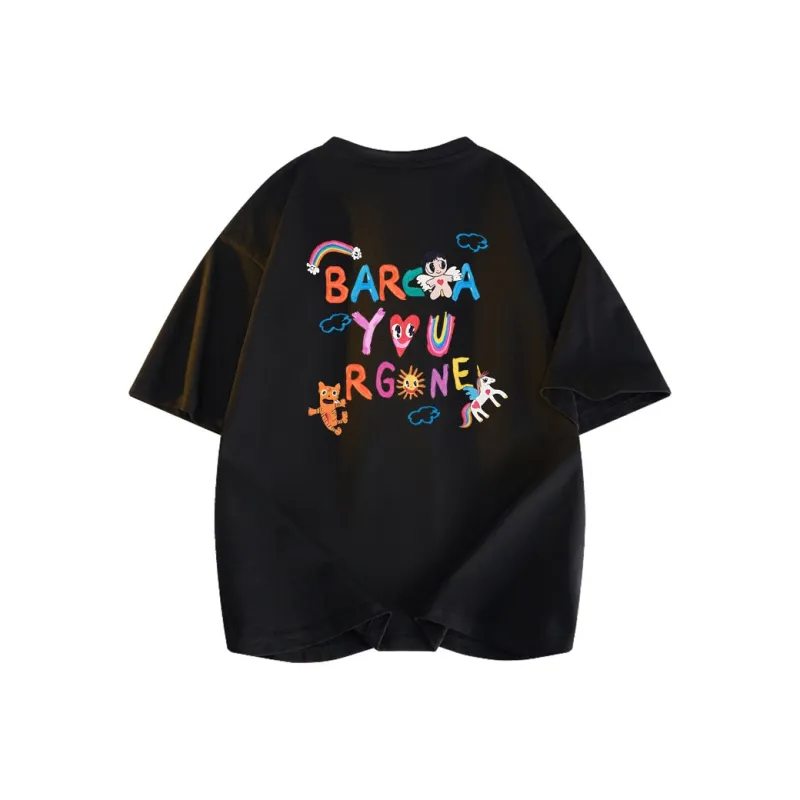 FCB ARCELONA T Shirts Unisex-2