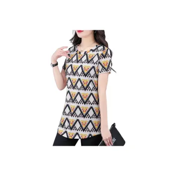 Kele Coco T-Shirts Women's Apricot Yellow