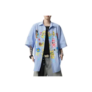 IL SARTO Shirts Unisex Light Blue Plaid