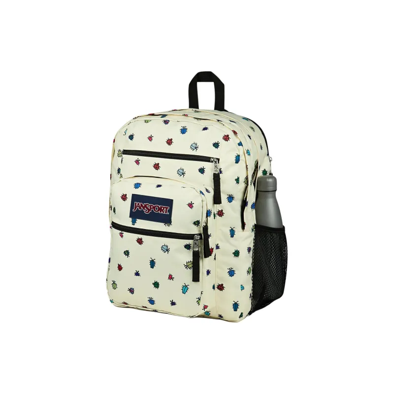 JanSport Polyester Backpack Women's Beige-2