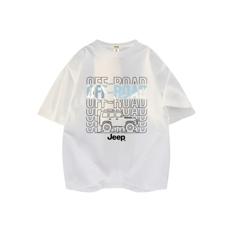Jeep Pasture Horse Lifestyle T Shirt Unisex-0