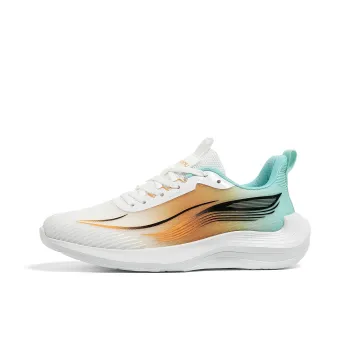 HUANQIU Running Shoes Men Low Top Blue/Orange