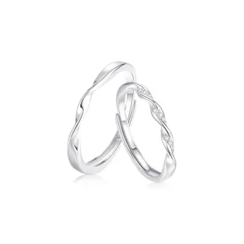 Kim Ka Fook S925 Silver Rings Unisex