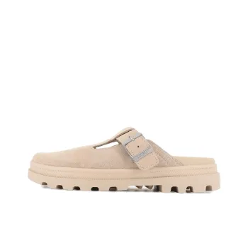 Palladium EVA Abrasion Resistant Slip Resistant Closed Toe Slippers Unisex Beige