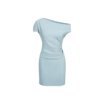 GUOZHEN Short Sleeved Dress Women's