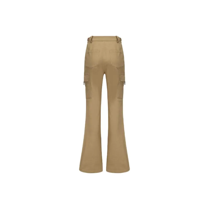 GIMING Casual Pants Women's Khaki-1