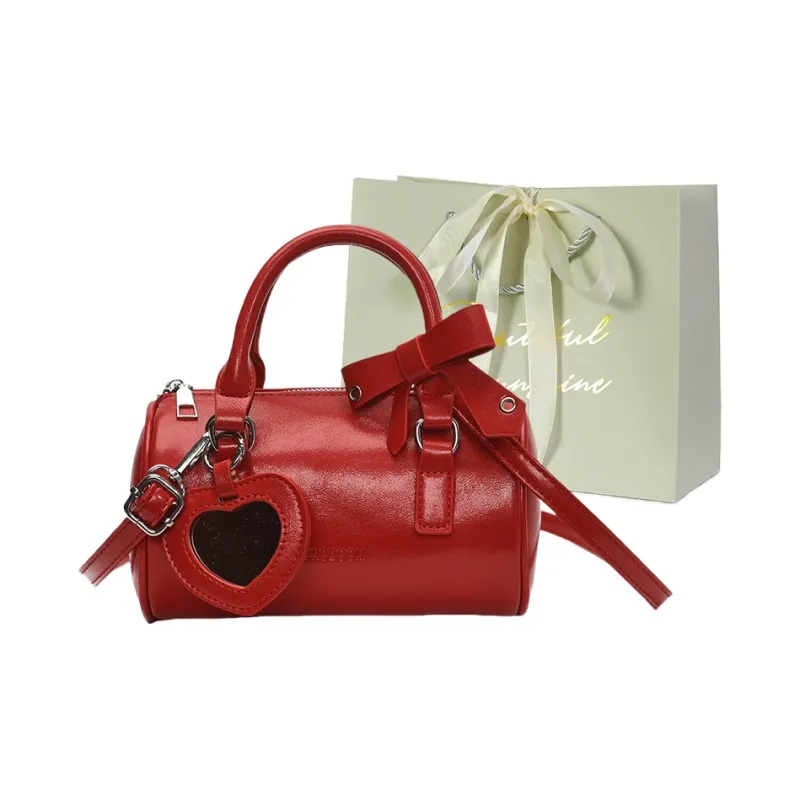 JIANGLIDA PU Cylinder Bag, Shoulder Bag, Crossbody Bag, Handbag Women's Multicolor-8