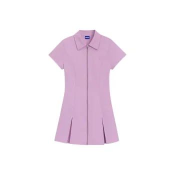 HUGO BOSS Short Sleeved Dress Women's Light Pink