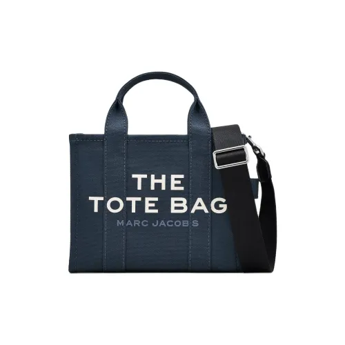 MARC JACOBS Canvas Bag, Tote Bag, Shopping Bag, Shoulder Bag, Handbag Trumpets Women's Blue