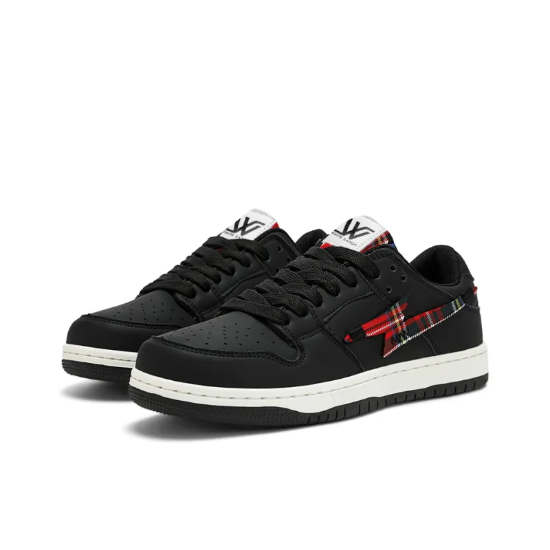 White Sands Slip Resistant, Abrasion Resistant, Breathable, Lightweight Low Top Skateboard Shoes Unisex-21