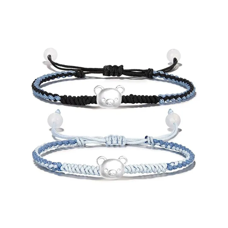 Inkopper Fabric Rope Bracelets Unisex-0