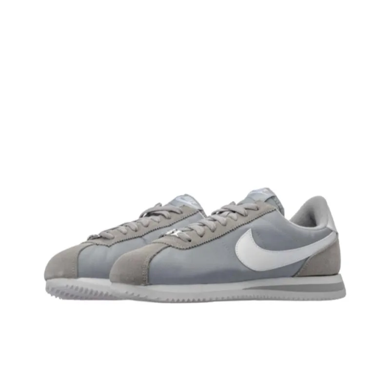 Nike Cortez Basic SL Wear resistant And Lightweight Low Top Casual Shoes Men's Gray-2