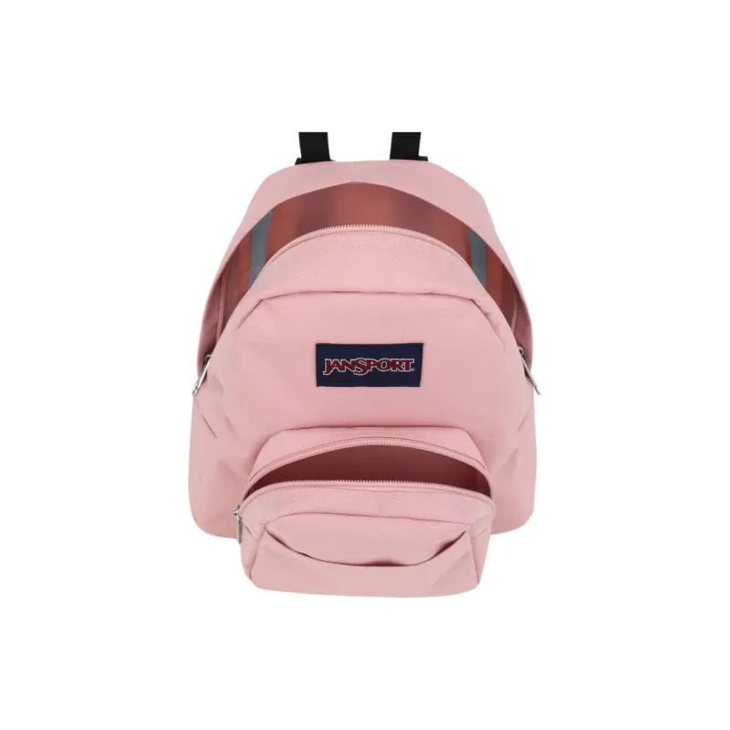 JanSport Zip Closure Backpack Mini Women's Pink-4