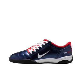 Nike Total 90 IIl Anti Slip Wear Resistant Soccer Shoes Unisex Blue Red