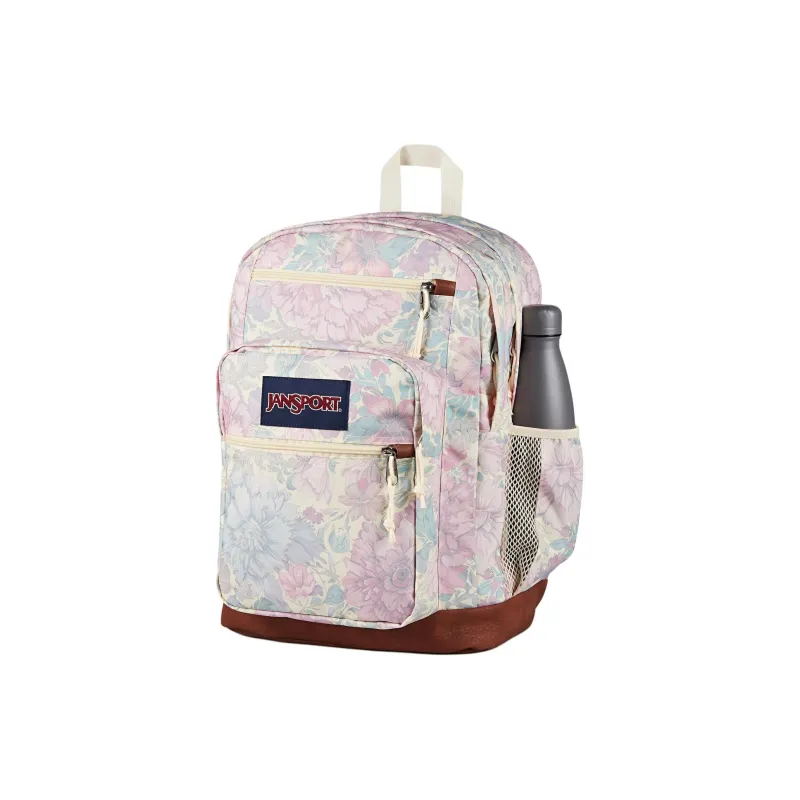 JanSport Recycled Polyester Backpack Women's Beige & Multicolor-2