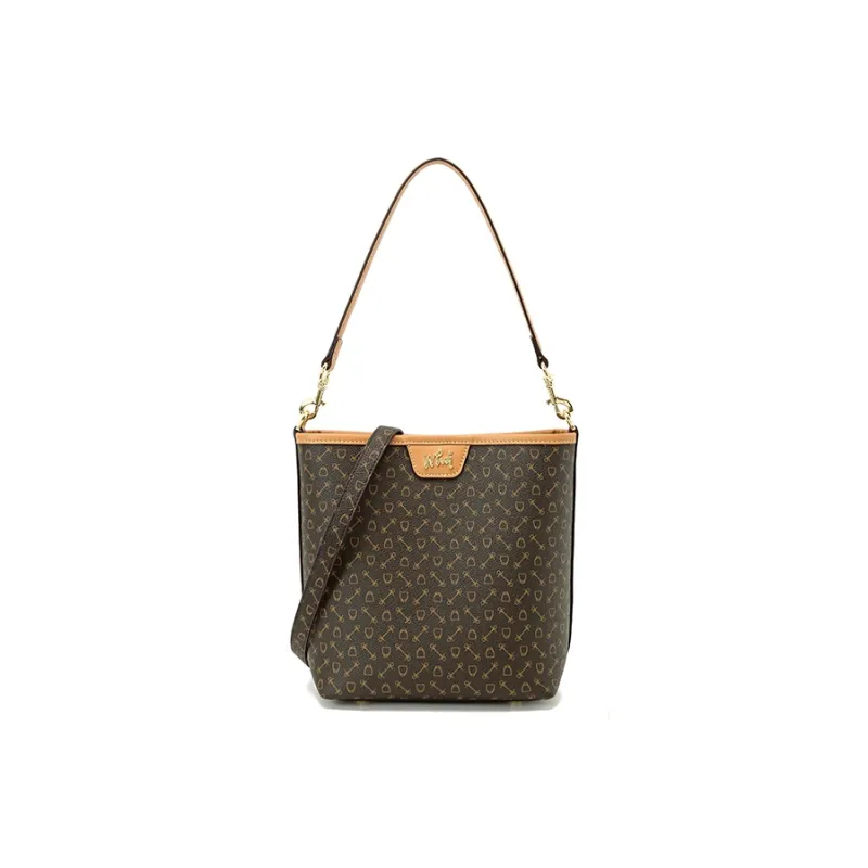 Why Artificial Leather Shoulder Bag Medium Size Women's Multicolor-2