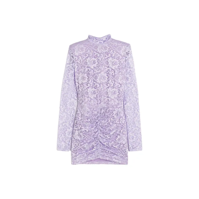 Rotate H&M Lace Mini Dress Lavender-0
