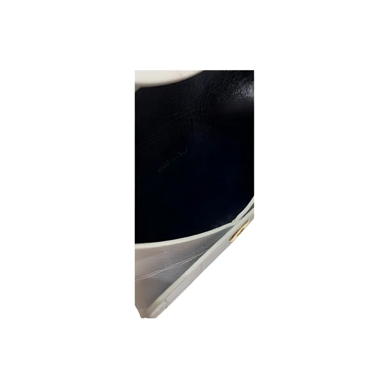 JIL SANDER Leather Coin Purse Mini Women's Chalk White-3