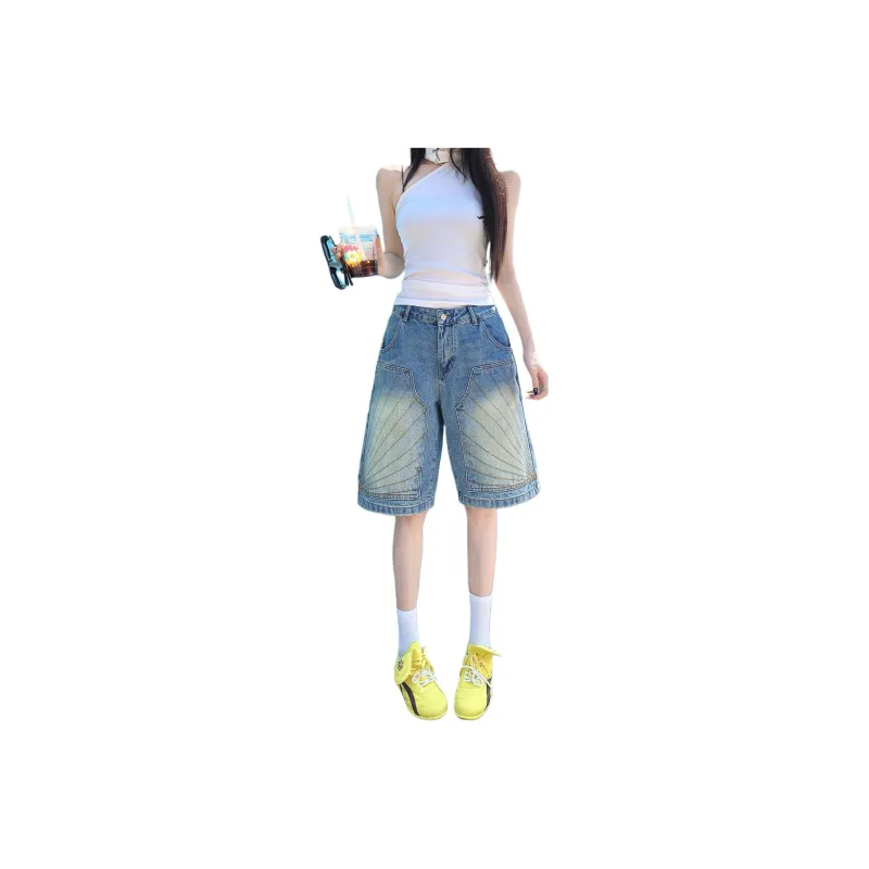 The New Age Family Denim Shorts Women's-0