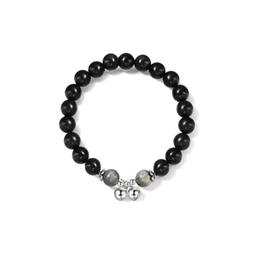 Blooming Petals Ebony Bracelets Unisex