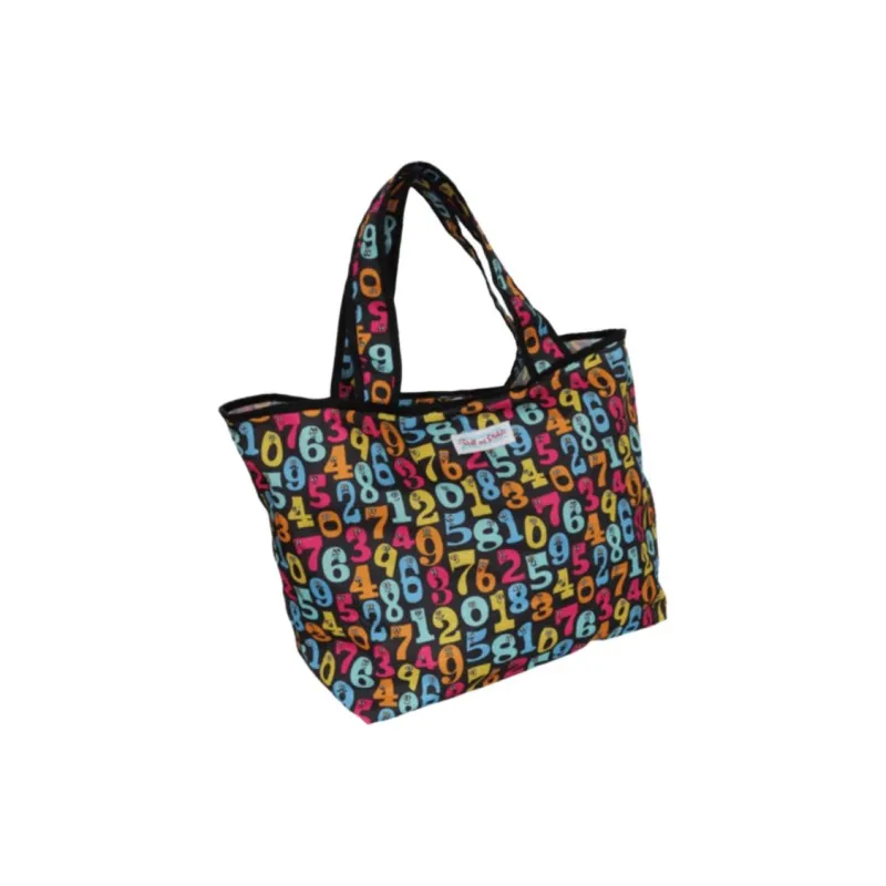 GLADEE Polyester Tote Bag, Shopping Bag, Handbag, Shoulder Bag Medium Size Unisex Multicolor-0