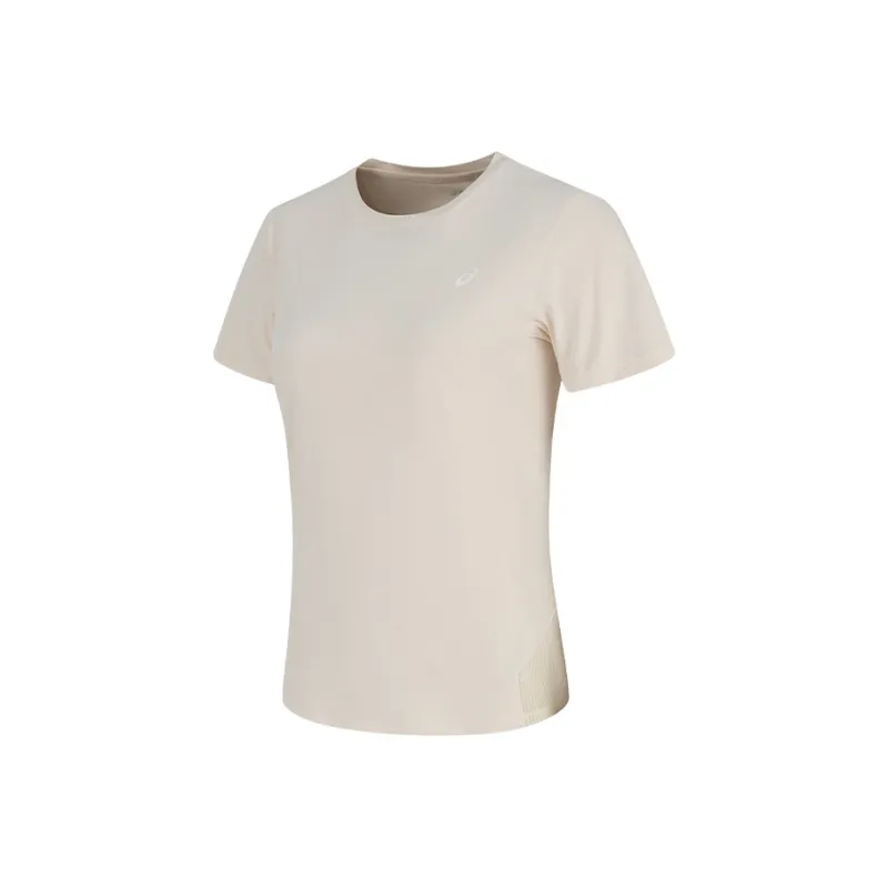 Asics Regular T Shirt Women's Beige-0
