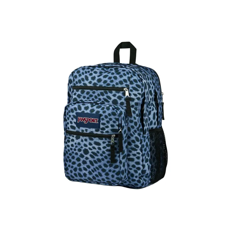 JanSport Polyester Backpack Unisex Blue & Black-1