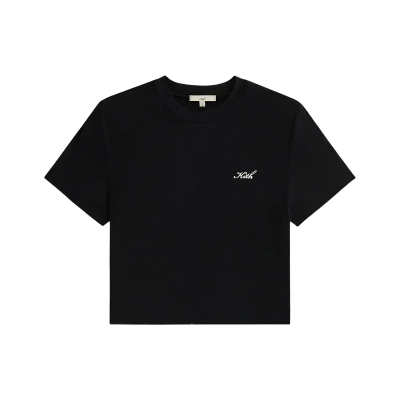 KITH SS25 T Shirt Women's Black-0