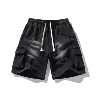 EMERICA Denim Shorts Unisex Black