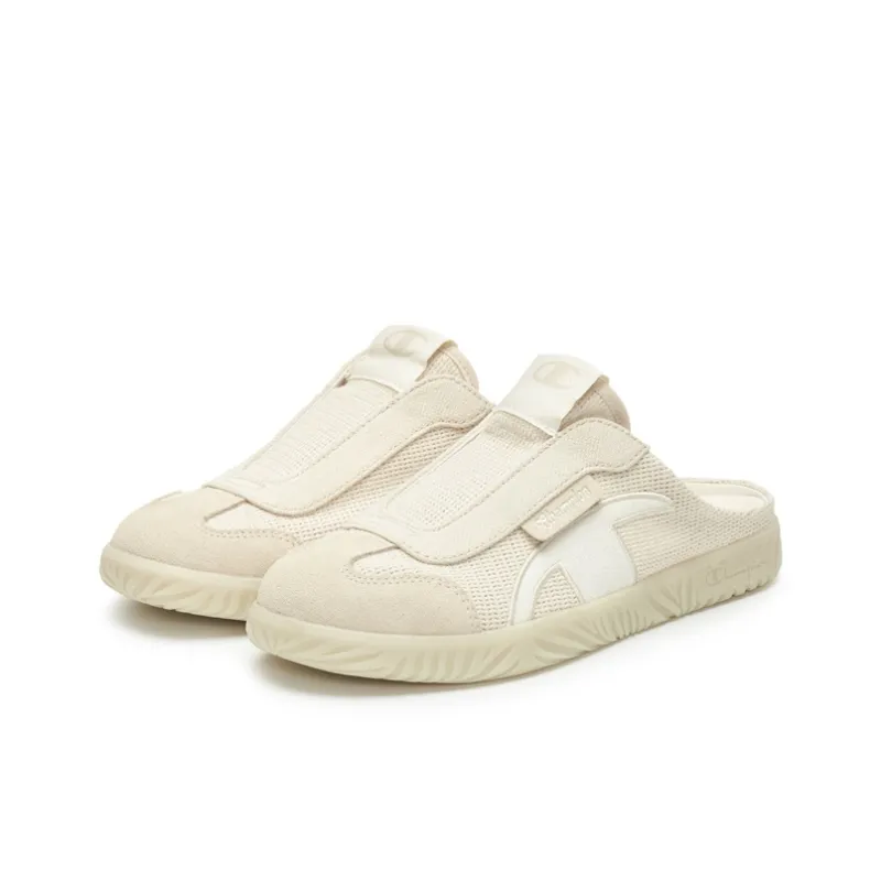 Champion Slip Resistant Closed Toe Slippers Women's Caramel Rice/Milk White-2
