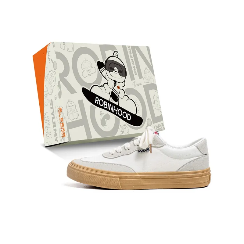 ROBINHOOD Slip Resistant, Abrasion Resistant, Lightweight, Breathable Low Top Skateboard Shoes Men's Box Included-0