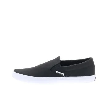 LACOSTE Slip On Base Abrasion Resistant Low Top Casual Shoes Men's Black